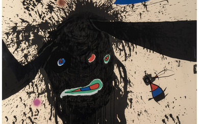 Joan Miró (1893-1983), La Ruisselante lunaire (1976)