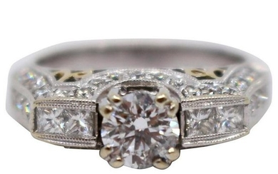 1.53-Carat Diamond Ring White Gold