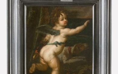Anthony van Dyck (1599 1641 school, Cupid with dog…