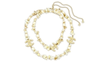 Chanel Faux Pearl and Shell Sautoir, c. 2011,...