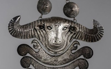 A Chinese tribe buffalo necklace