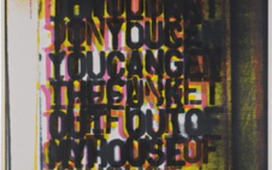 Christopher Wool, My House I
