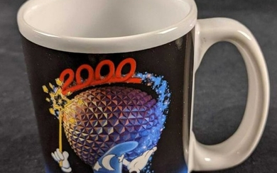 Disney Celebrate The Future Hand In Hand Epcot Mug