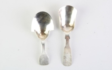 Georgian Sterling Silver Caddy Spoons