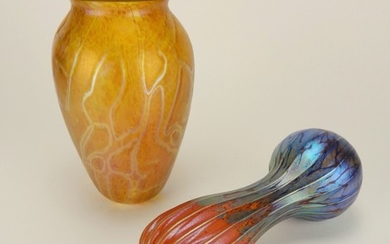 Jack Pine Art Glass gourd