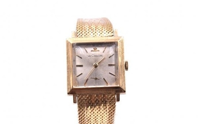Jaeger-LeCoultre Vintage 14k Yellow Gold Watch