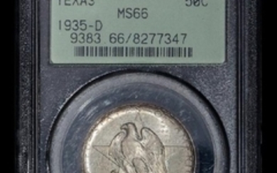 A United States 1935-D Texas Commemorative 50c Coin