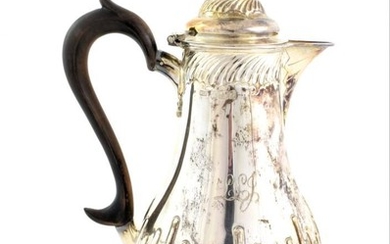 A Victorian Silver Hot-Water Jug, by Henry Atkin, Sheffield, 1892,...