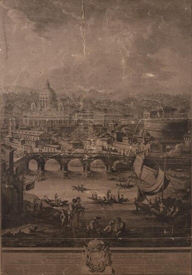 G. VASI - Landscape of Roma, 1765