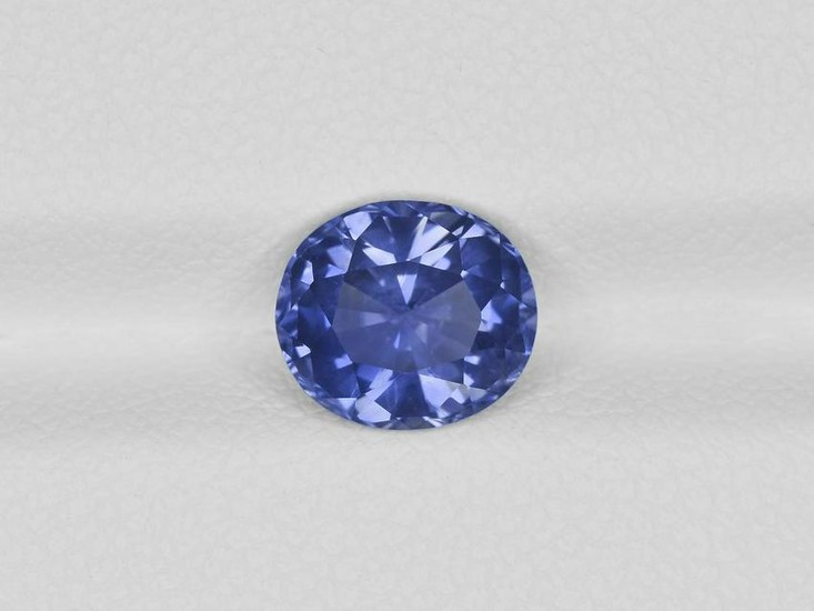 Blue Sapphire, 2.08ct, Mined in Sri Lanka, Certified by
