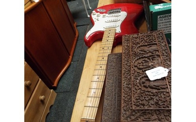 A 1960's Fender Stratocaster Dakota Red electric guitar Mode...