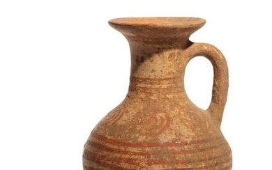 A Cypriot Bichrome Ware Pottery Jug