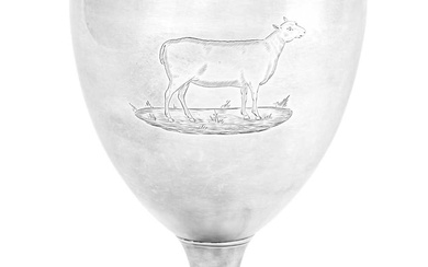 A George III Silver Goblet by Solomon Hougham, London, 1816