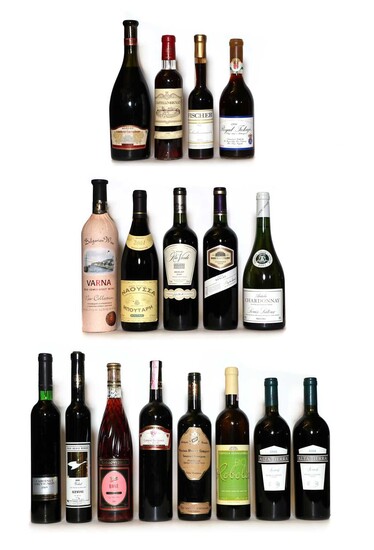 A collection of world wines