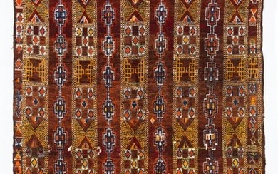 A knotted carpet proto-Zaïane, Morocco.