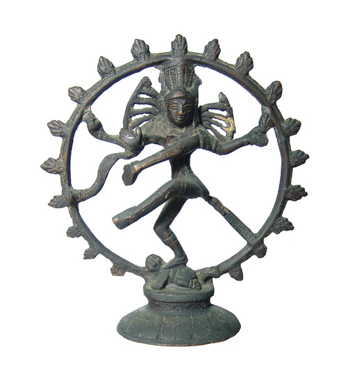 A nice bronze figure of the Hindu deity Nataraja Shiva