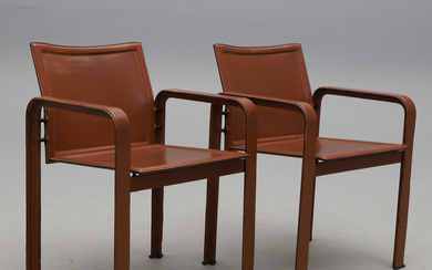 A pair of Matteo Grassi armchairs, Italy, end of the 20th century.