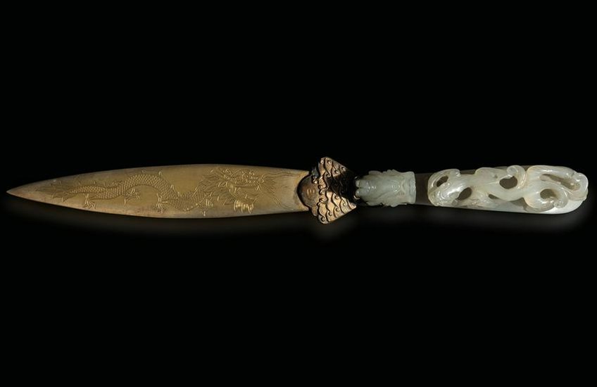 A paper knife, China, Qing Dynasty
