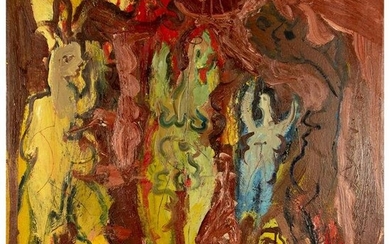 Adolf Benca (American b. 1959) Oil on Canvas, Fleeting