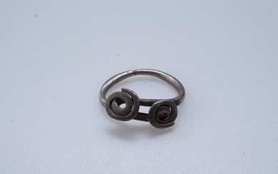 Ancient Roman Bronze Roman silver ring NO RESERVE (No Reserve Price)