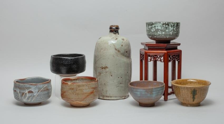 Antique/Vintage Japanese Porcelain Vase & Bowl