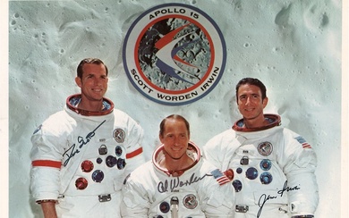 Apollo 15 Signed Photograph