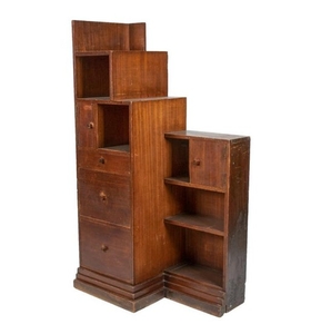 Art Deco Style - Stepped Bookshelf