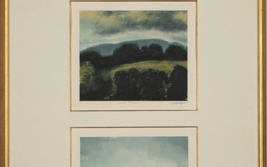 Artist Unknown: Two Landscape Works