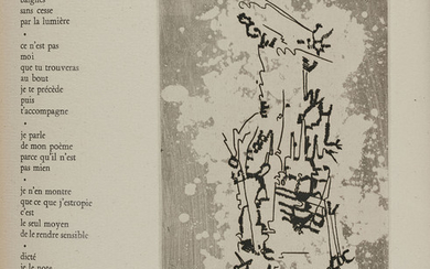 BENOIT, Pierre André, et Camille BRYEN. Mon poème. [Alès], PAB, 1955