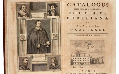 BODLEIAN LIBRARY | Catalogue, 1738