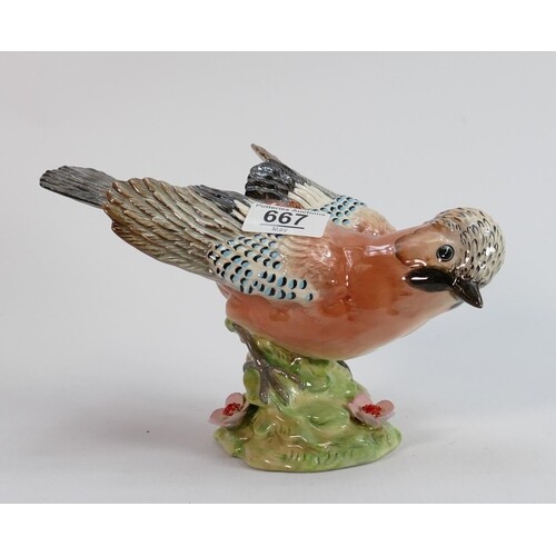Beswick Jay 1219: first version with floral base. (tiny chip...