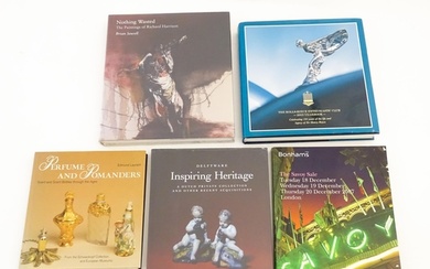Books: Five assorted books comprising Delftware Inspiring He...