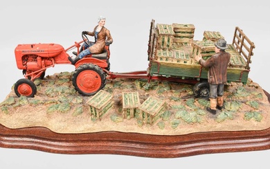 Border Fine Arts 'Cut and Crated' (Allis Chalmers Tractor), model...