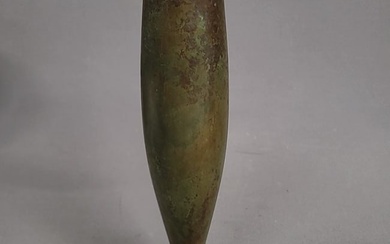Bronze Vase Signed on base (Tiffany Studios New York 3887) hgt 11 1/2" dia. 3 3/4" - good old