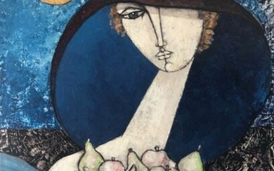 Bruno Landi (1941) - Vaso con frutta