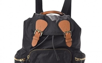 Burberry - Nylon Medium Rucksack Backpack Black Backpack