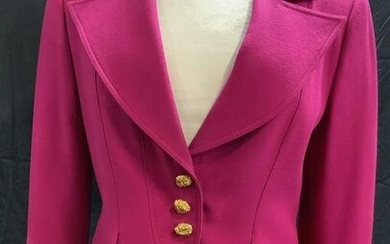 CHRISTIAN LACROIX Pink Wool Jacket