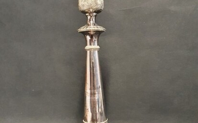 Candlestick (1) - Empire - Silver - Early 19th century