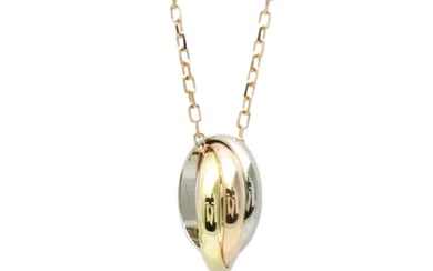 Cartier - Necklace with pendant - Trinity - 18 kt. White gold, Yellow gold, Pink gold