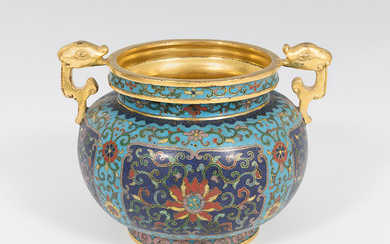 Censer; China, Qing Dynasty, Qianlong Period, 1736- 1796.