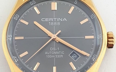 Certina - DS-1 Automatic Gold Plated FULL SET - C006407 A - Men - 2013