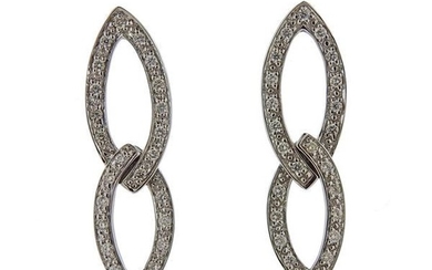 Charriol 18k Gold Diamond Earrings