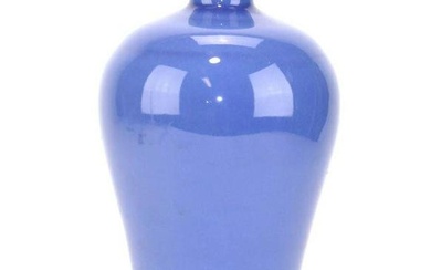 Chinese Blue-Glazed Vase
