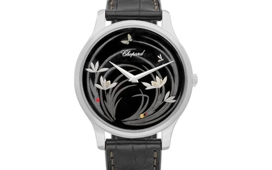 Chopard L.U.C. XP Urushi, Reference 161902-1027 | A brand new white gold wristwatch with Japanese Urushi lacquered dial, Circa 2015 | 蕭邦 | L.U.C. XP Urushi 型號161902-1027 | 全新白金腕錶，備日式漆製錶盤，約2015年製