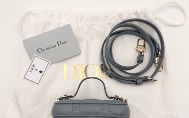Christian Dior - Lady Dior Micro Vanity cannage deep ocean - Crossbody bag