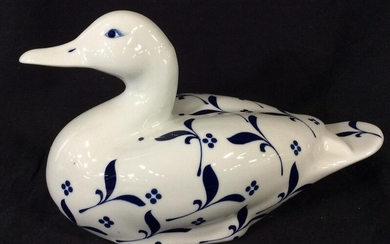 Collectible Doucai Porcelain Duck Figural