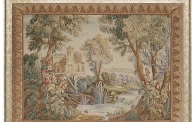 Continental Machine-Made Verdure Tapestry