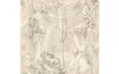 Continental School (19th century), Crucifixion Scene