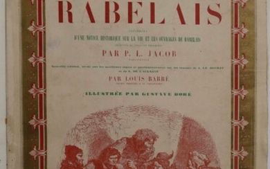[DORÉ (Gustave)] RABELAIS (François). Œuvres... - Lot 67 - Ader