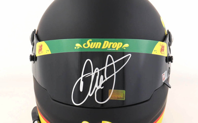 Dale Earnhardt Jr. Signed NASCAR Sun Drop Full-Size Helmet (Dale Jr. & PA)
